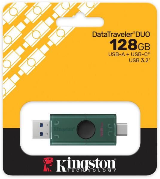 Pendrive 128GB Kingston USB3.2A/USB3.2 C DTDEG2/128GB