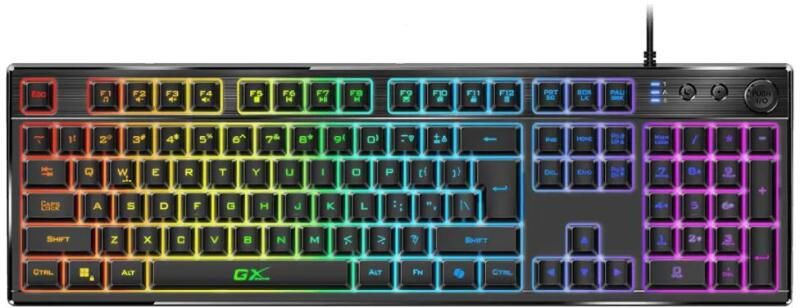 Genius Scorpion K7 Plus HUN RGB/AI fekete vezetékes gamer billentyűzet