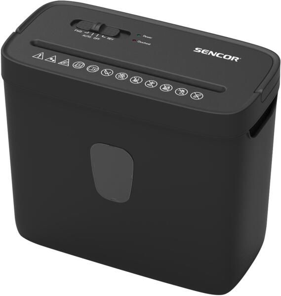 Iratmegsemmisítő, konf etti, 4 lap, SENCOR "SSK 362"