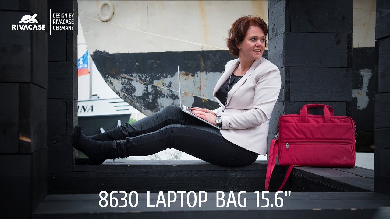 RIVACASE piros 8630 15,6" NB táska