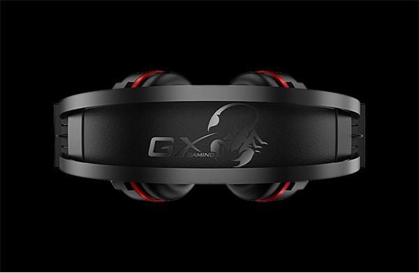 Genius HS-G710V USB fekete-piros gamer headset