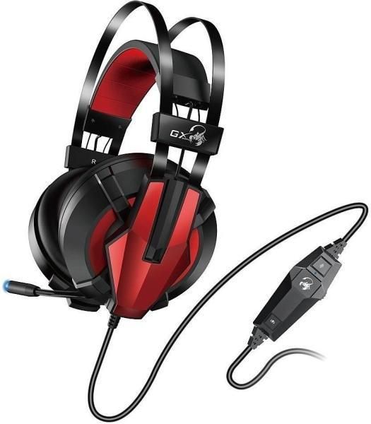 Genius HS-G710V USB fekete-piros gamer headset