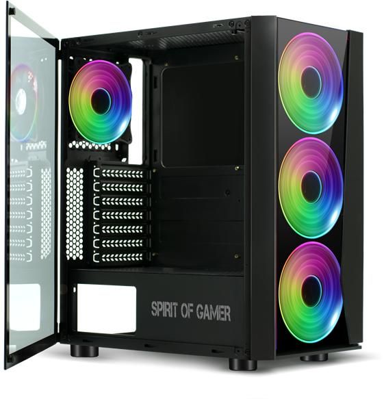 Spirit of Gamer GHOST III táp nélküli ablakos ház