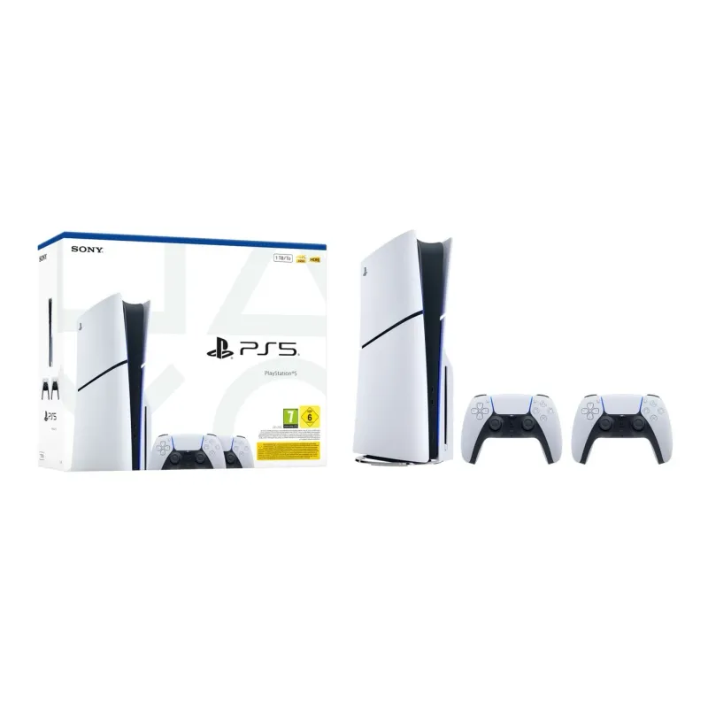Sony PlayStation 5 825GB + 2db DualSense vezeték nélküli kontroller