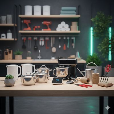 Háztartási és kerti termékek