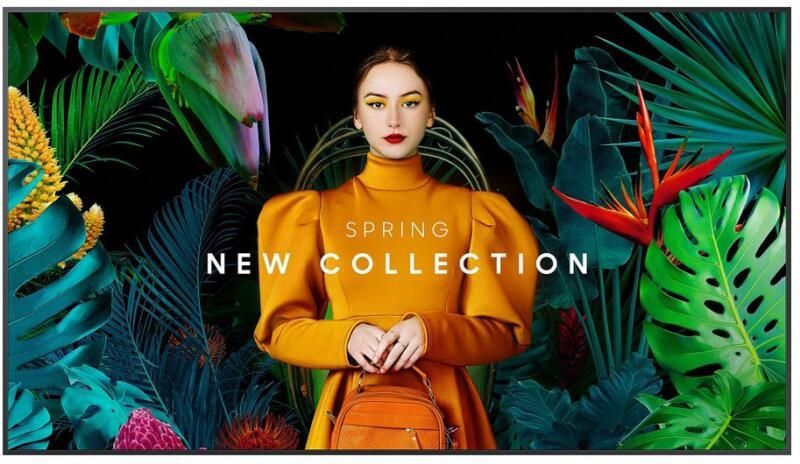 Samsung QH98C QHC Series - 98" Class (97.5" viewable) LED-backlit LCD display - 4K - for digital signage