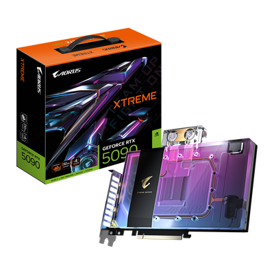AORUS GeForce RTX 5090 XTREME WATERFORCE WB 32G - OC Edition - graphics card - GeForce RTX 5090 - 32 GB