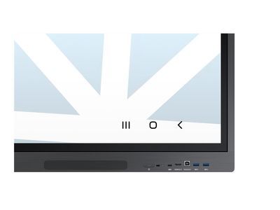 Samsung Interactive Display WA75D WAD Series - 75" LED-backlit LCD display - 4K - for education / business