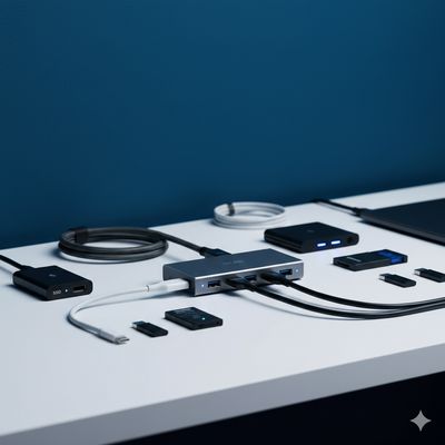 Kábelek, HUB-ok és Adatátviteli eszközök