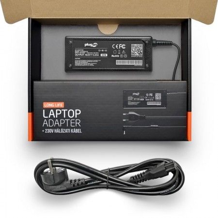 DELL 19,5V 3,34A 65W vék.cent utángy.(4.5x3.0) PlugOn 12877 NB töltő