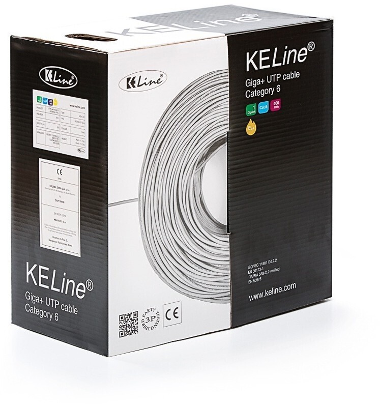 Keline KE400U23 Kábel UTP fali Cat6 400MHz