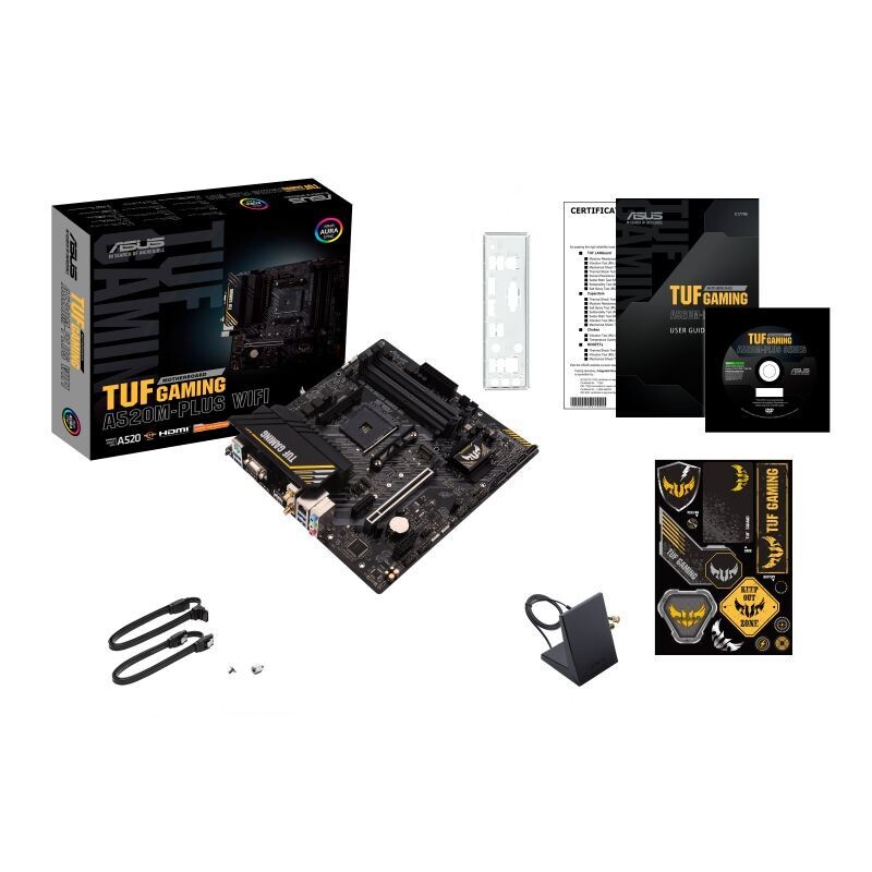 ASUS TUF GAMING A520M-PLUS AM4 MBO ASUS TUF GAMING A520M-PLUS AM4 MBO