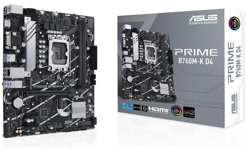 ASUS PRIME B760M-K D4 alaplap