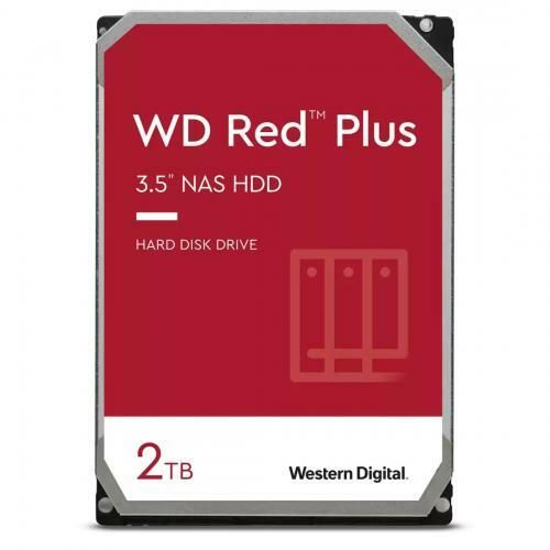 Western Digital 2TB Red Plus 3,5" SATA3 5400rpm (64MB) WD20EFPX HDD 3,5"