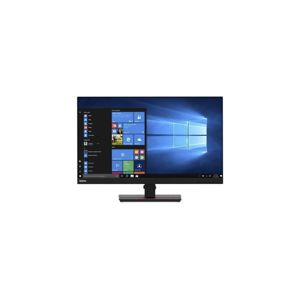 LCD Lenovo ThinkVision 27" T27q-20; black;2560x1440, 1000:1, 350 cd/m2, HDMI, DisplayPort, USB Hub, AG