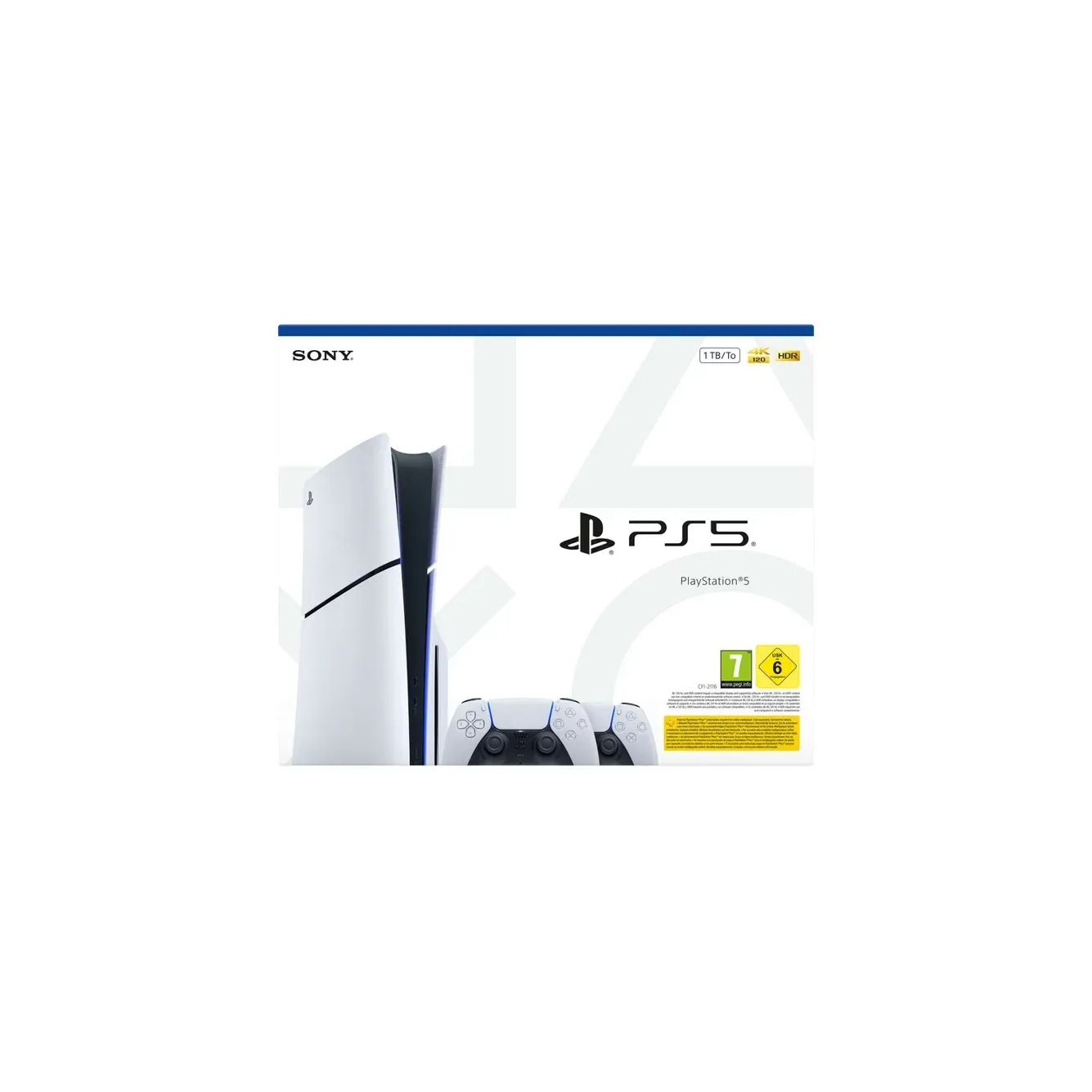 Sony PlayStation 5 825GB + 2db DualSense vezeték nélküli kontroller