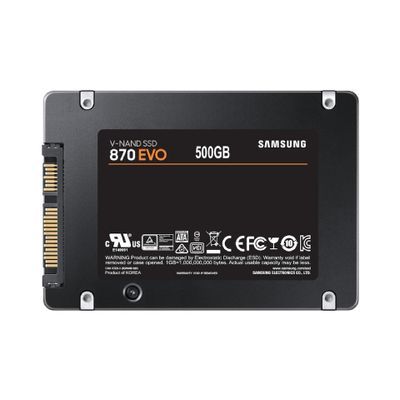 Samsung 870 EVO MZ-77E500B - solid state drive - 500 GB - SATA 6Gb/s