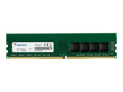 ADATA Premier Series - DDR4 - module - 8 GB - DIMM 288-pin - 3200 MHz / PC4-25600 - unbuffered