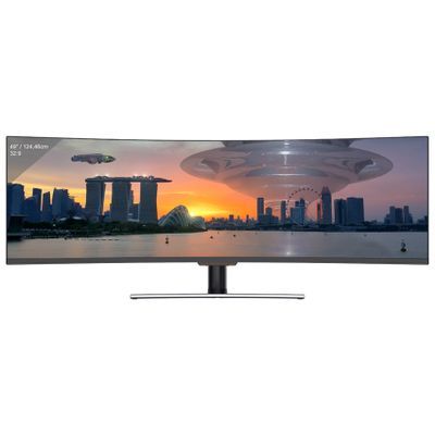 LC Power Curved QLED-Display LC-M49-DFHD-144-C-Q - 124.46 cm (49") - 3840 x 1080 DFHD