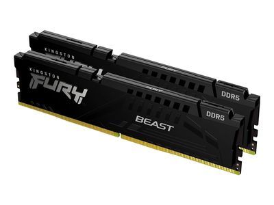 Kingston Gaming RAM FURY Beast - 16 GB (2 x 8 GB Kit) - DDR5 6000 DIMM CL30