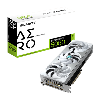 Gigabyte GeForce RTX 5080 AERO OC SFF 16G - graphics card - GeForce RTX 5080 - 16 GB