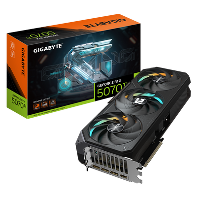 Gigabyte GeForce RTX 5070 Ti GAMING OC 16G - graphics card - GeForce RTX 5070 Ti - 16 GB