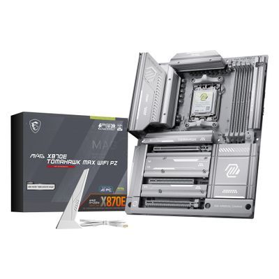 MSI Mainboard MAG X870E TOMAHAWK MAX WIFI PZ - ATX - Socket AM5 - AMD X870E
