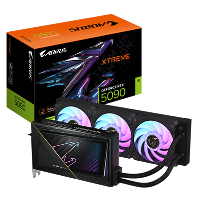 AORUS GeForce RTX 5090 XTREME WATERFORCE 32G - OC Edition - graphics card - GeForce RTX 5090 - 32 GB