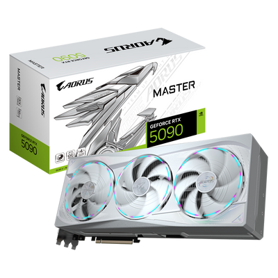 AORUS GeForce RTX 5090 MASTER ICE 32G - OC Edition - graphics card - GeForce RTX 5090 - 32 GB