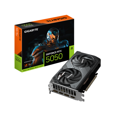 Gigabyte WINDFORCE - OC Edition - graphics card - GeForce RTX 5050 - 8 GB