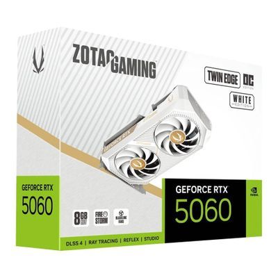 ZOTAC GAMING GeForce RTX 5060 Twin Edge OC - White Edition - graphics card - GeForce RTX 5060 - 8 GB