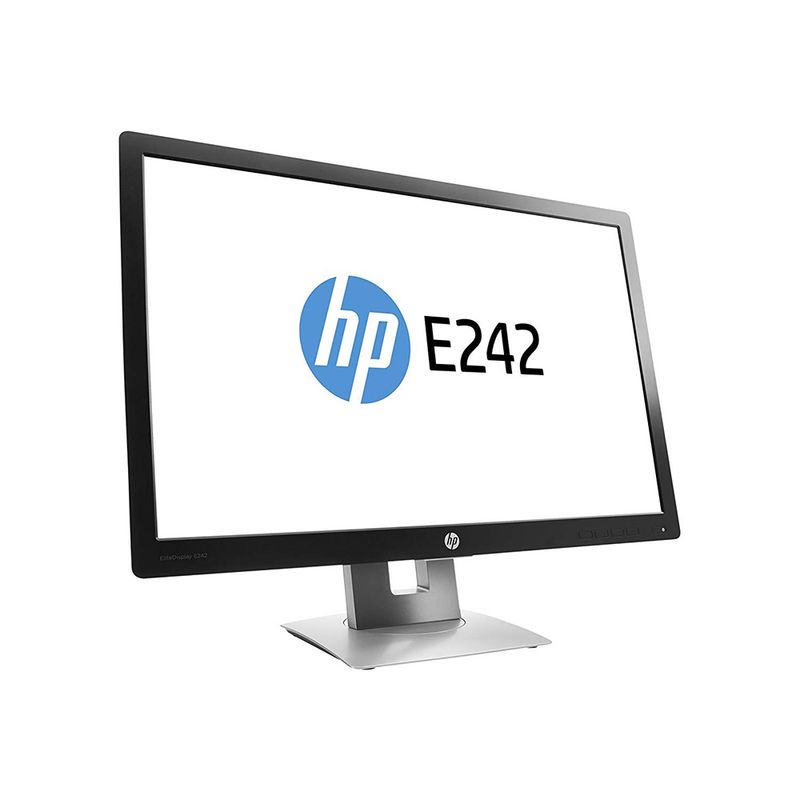 LCD HP EliteDisplay 24" E242; black/gray;1920x1200, 1000:1, 250 cd/m2, VGA, HDMI, DisplayPort, USB Hub, AG