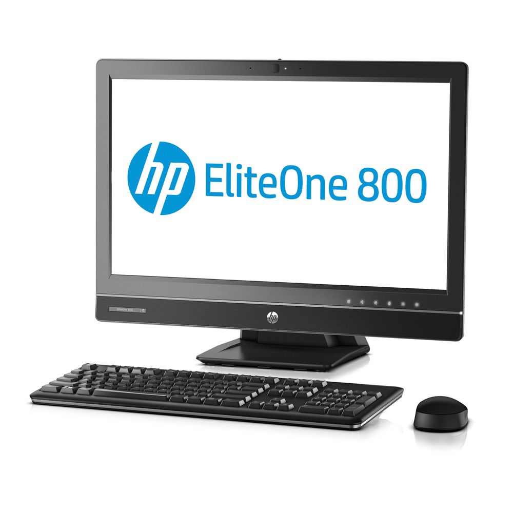 HP EliteOne 800 G1 AiO; Core i3 4160 3.6GHz/8GB RAM/128GB SSD + 500GB HDD;DVD-RW/webcam/cardreader/23"(1920x1080)/Win 10 Pro 64-bit/Height Adjustable