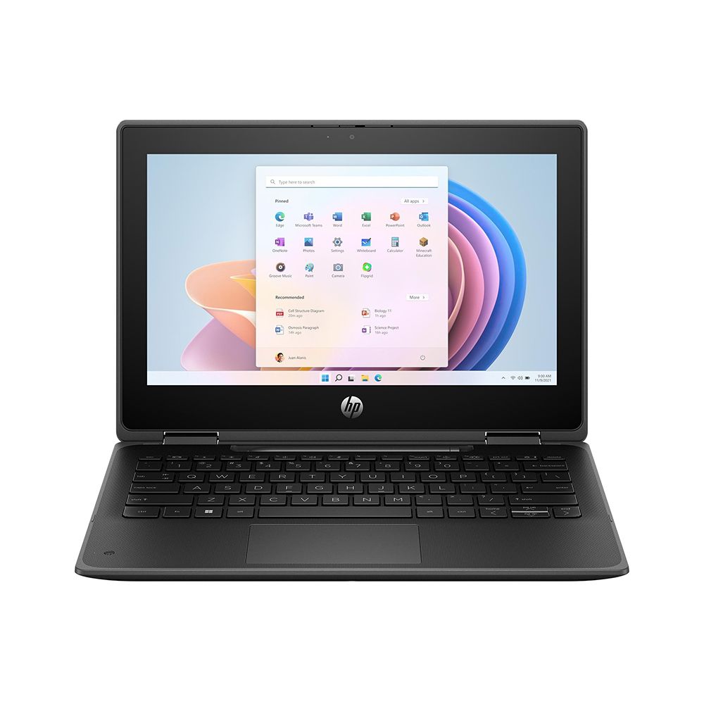 HP Fortis Flip G1i 11; Intel Processor N250 1.3GHz/8GB RAM/128GB SSD UFS/batteryCARE+;WiFi/BT/Intel UHD Graphics/11.6 HD BV Touch/Win 11 Pro 64-bit