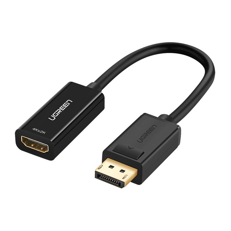 UGREEN MM137 DisplayPort - HDMI Adapter kábel, 4K (fekete)