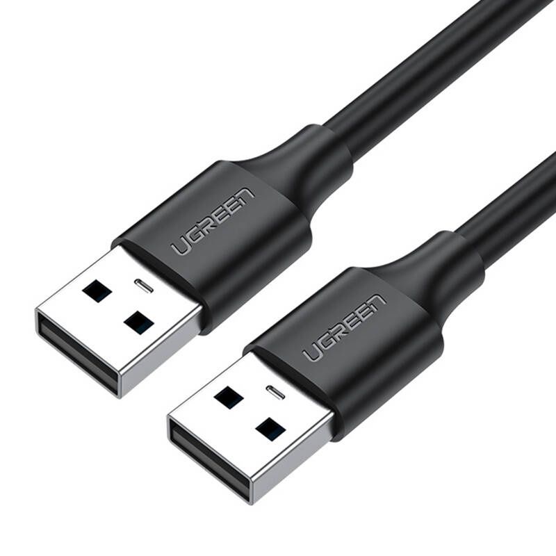 UGREEN US102 USB to USB 2.0 kábel, 1,5 m (fekete)