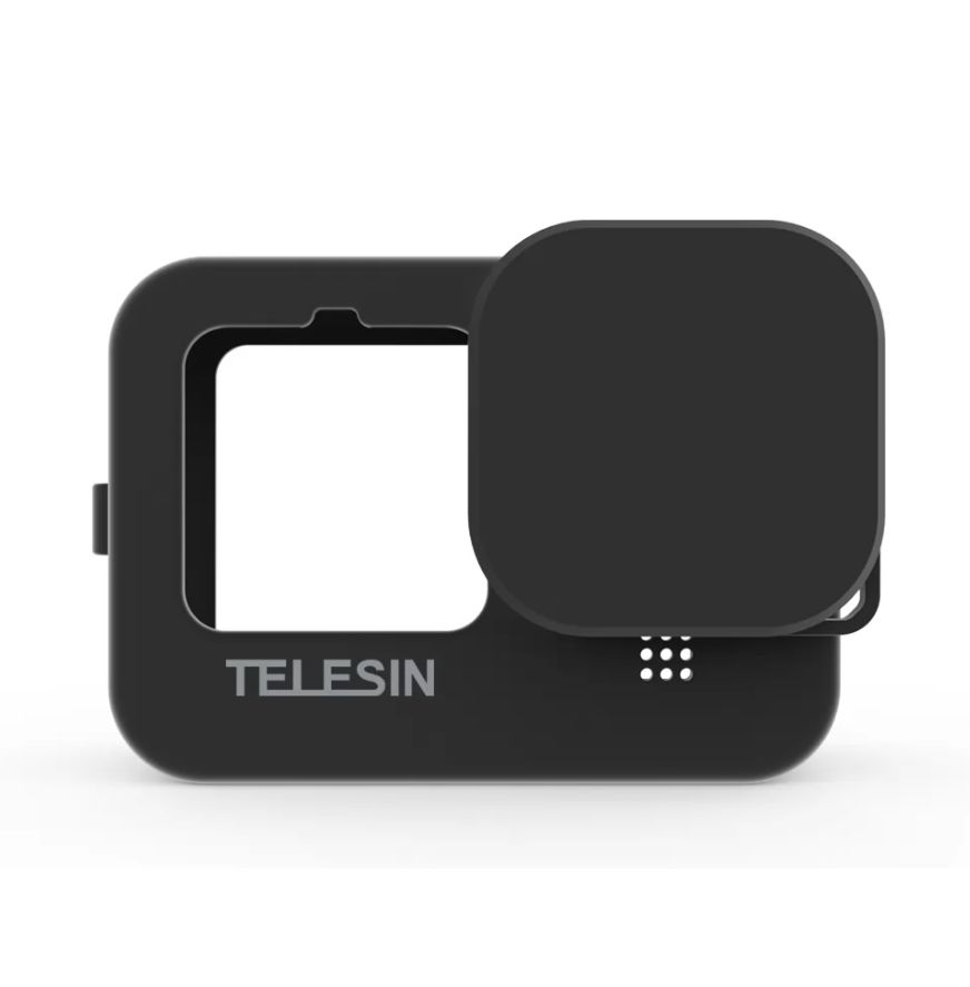 Telesin szilikon tok GoPro Hero 12 / 11 / 10 / 9 (fekete) GP-HER-041-BK