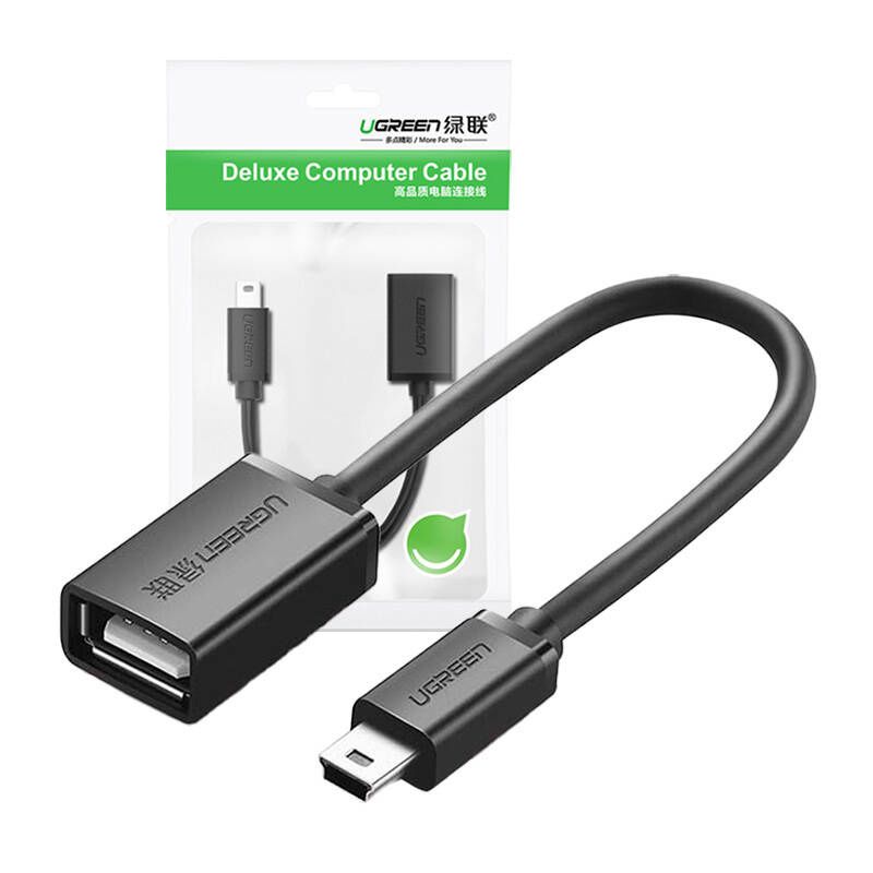 UGREEN US249 OTG mini USB adapter (fekete) UGREEN US249 OTG mini USB adapter (fekete)