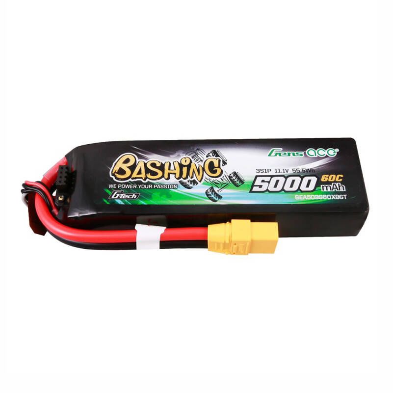Gens ace 5kmAh 11.1V 60C 3S1P akkumulátor XT90 csatlakozóval