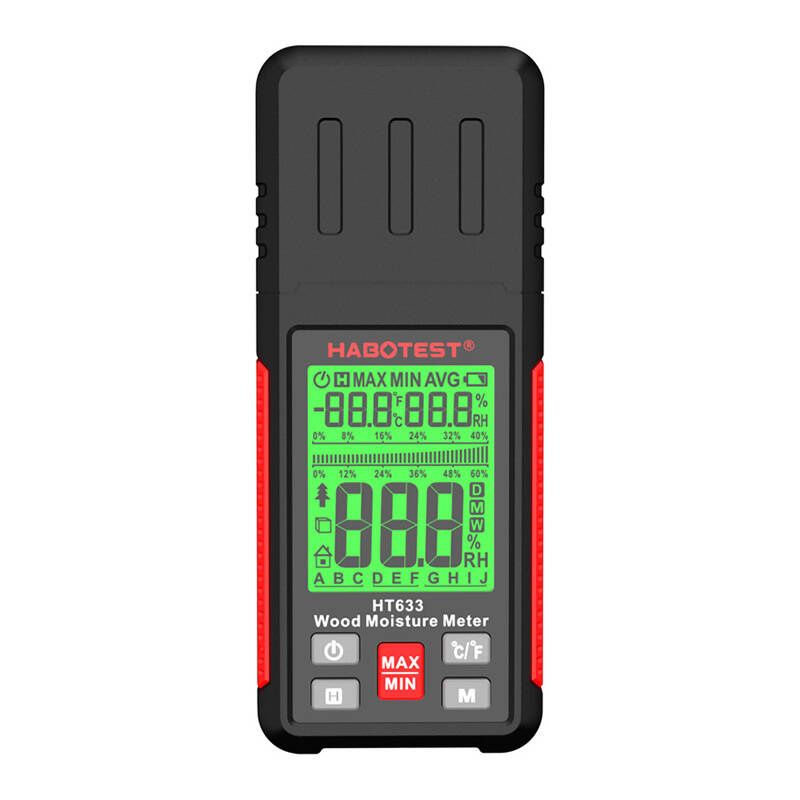 Habotest HT633 digitális fa nedvességmérő
