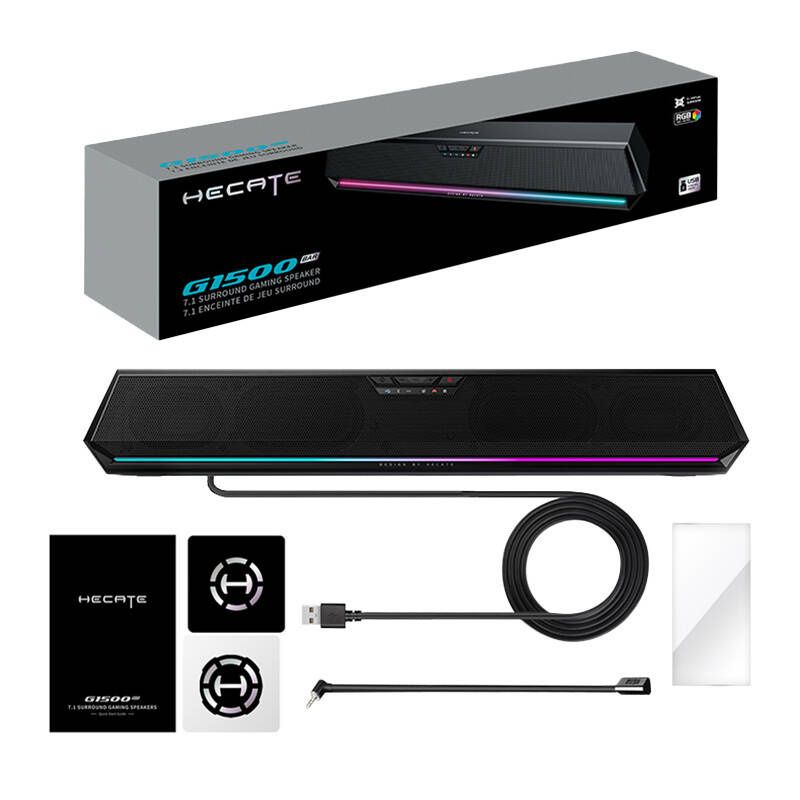 Edifier HECATE G1500 Gaming Soundbar Soundbar (fekete)