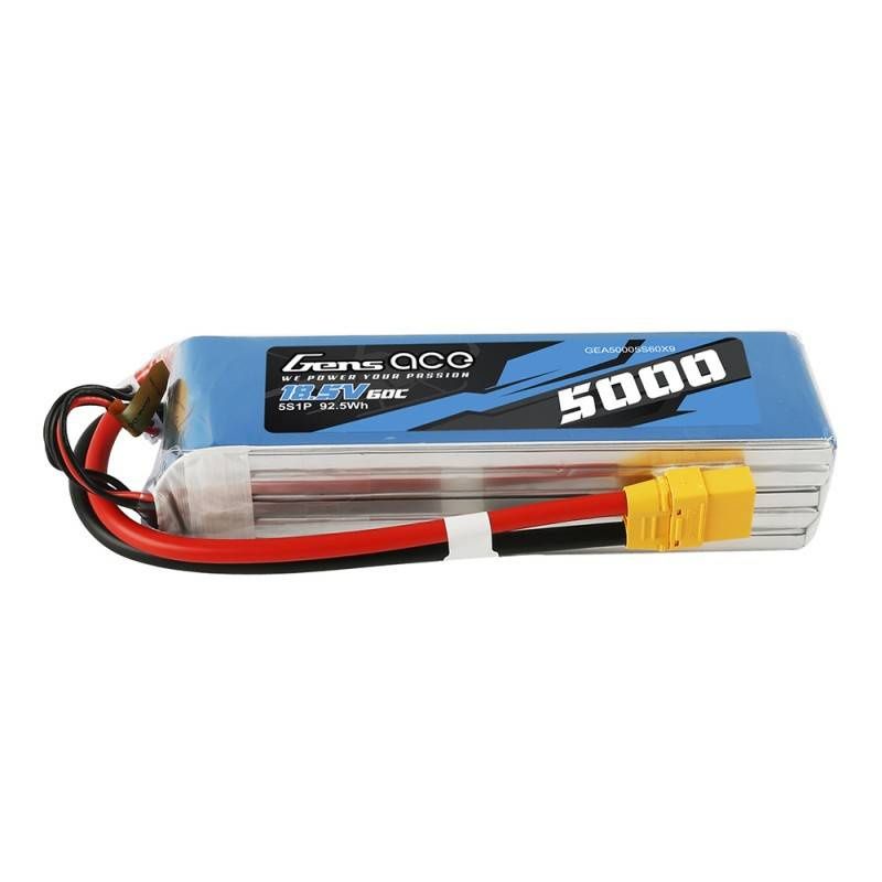 Gens ace Bashing 5000mAh 18.5V 60C 5S1P LiPo akkumulátor XT90 csatlakozóval
