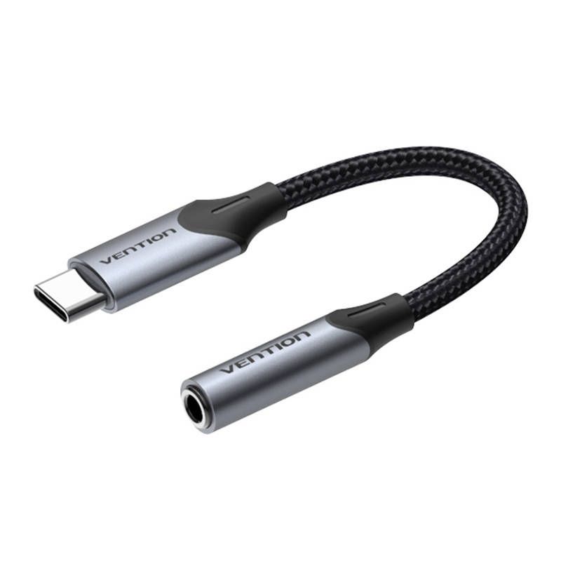 Adapter csatlakozó USB-C do 3.5MM Vention BGJHA 0.1m