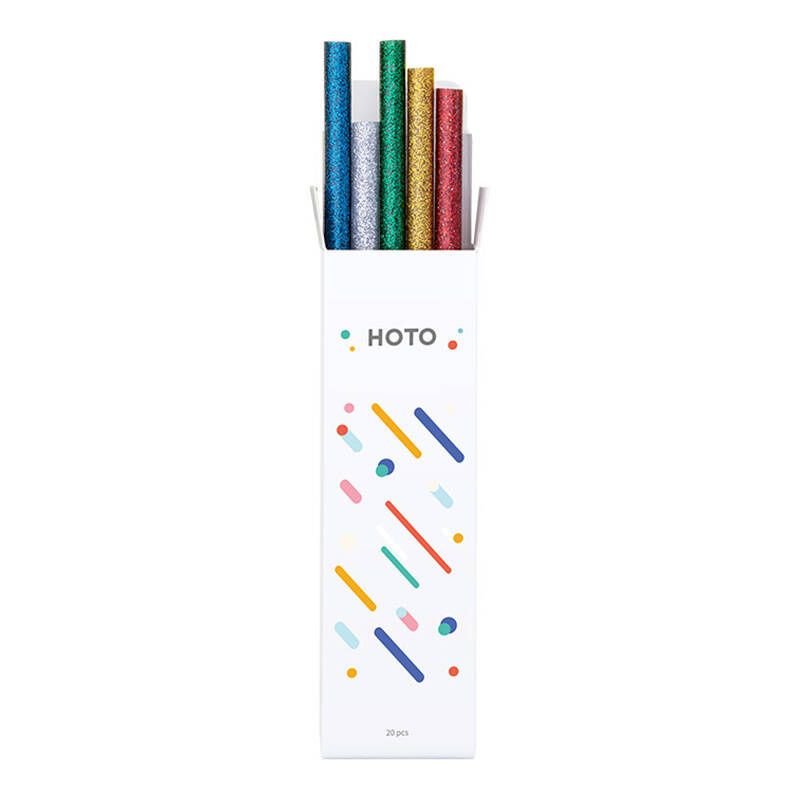 HOTO forró ragasztópisztoly QWRJB001 (színes)