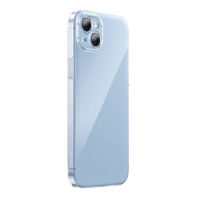 Baseus Crystal Series tok iPhone 14 Plus készülékhez + edzett üveg Baseus Crystal Series tok iPhone 14 Plus készülékhez + edzett üveg