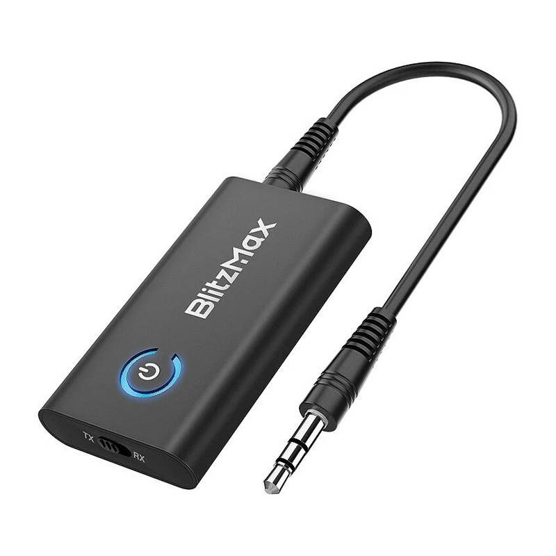 BlitzMax BT05 aptX Bluetooth 5.2 adó/vevő BlitzMax BT05 aptX Bluetooth 5.2 adó/vevő