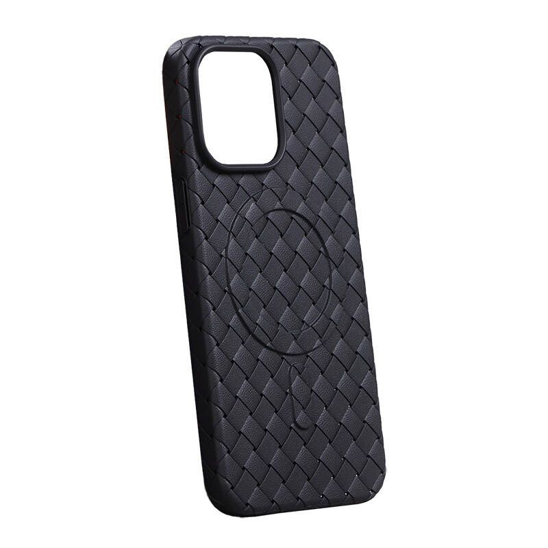 Mágneses telefon védő tok Joyroom JR-BP005 iPhone 15 készülékhez (fekete)