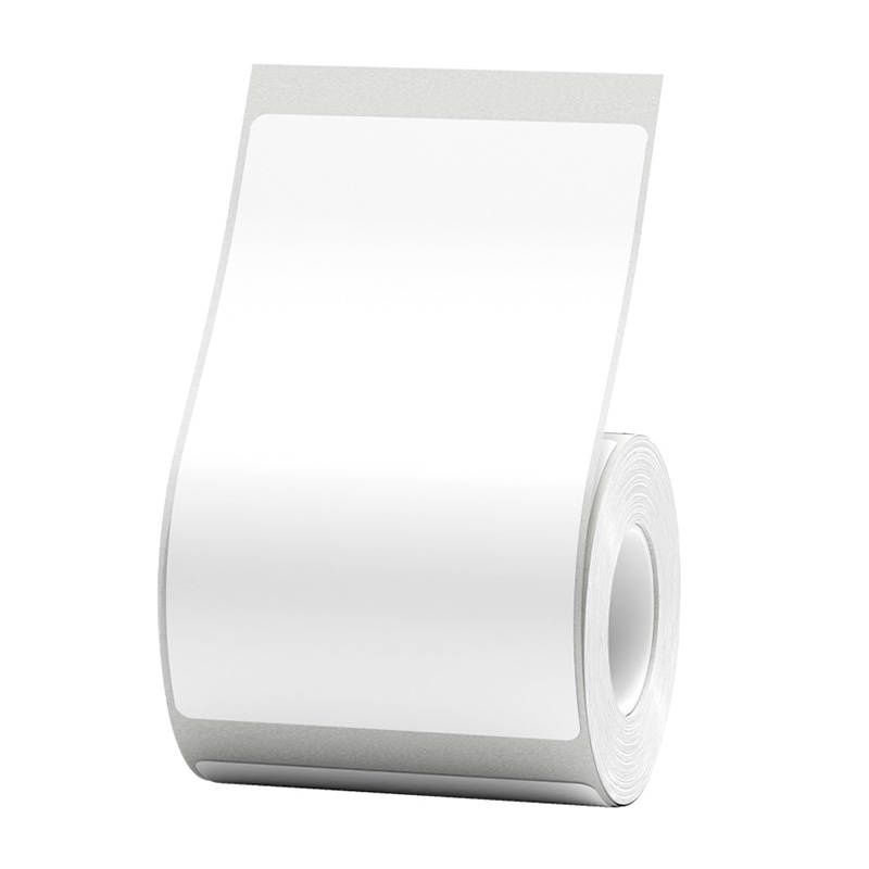 Termikus címkék Niimbot matricák 50x80 mm, 95 db (fehér)