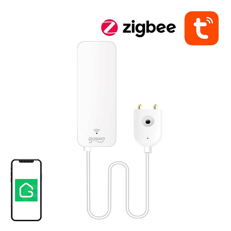 Gosund ST19 ZigBee intelligens árvíz/vízszivárgás érzékelő, Tuya