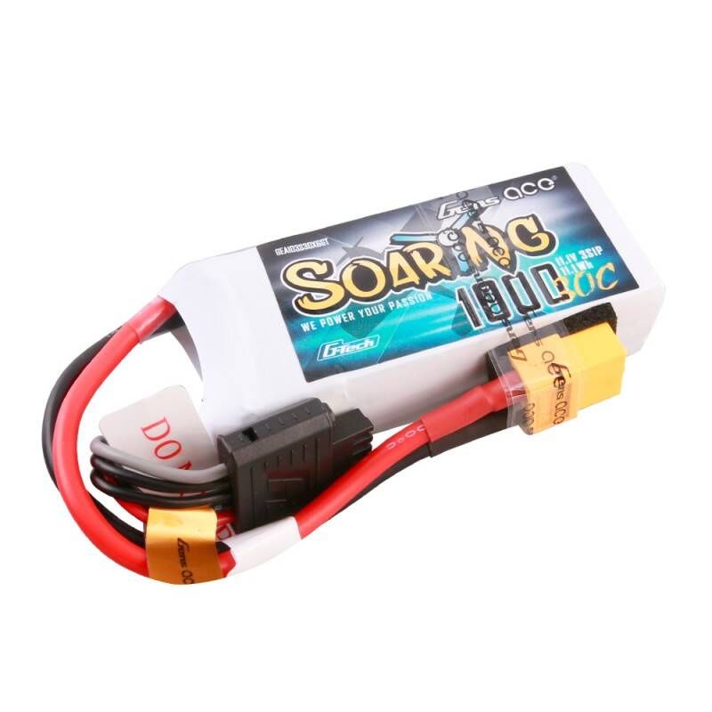 Gens ace G-Tech Soaring 1000mAh 11.1V 30C 3S1P Lipo akkumulátor